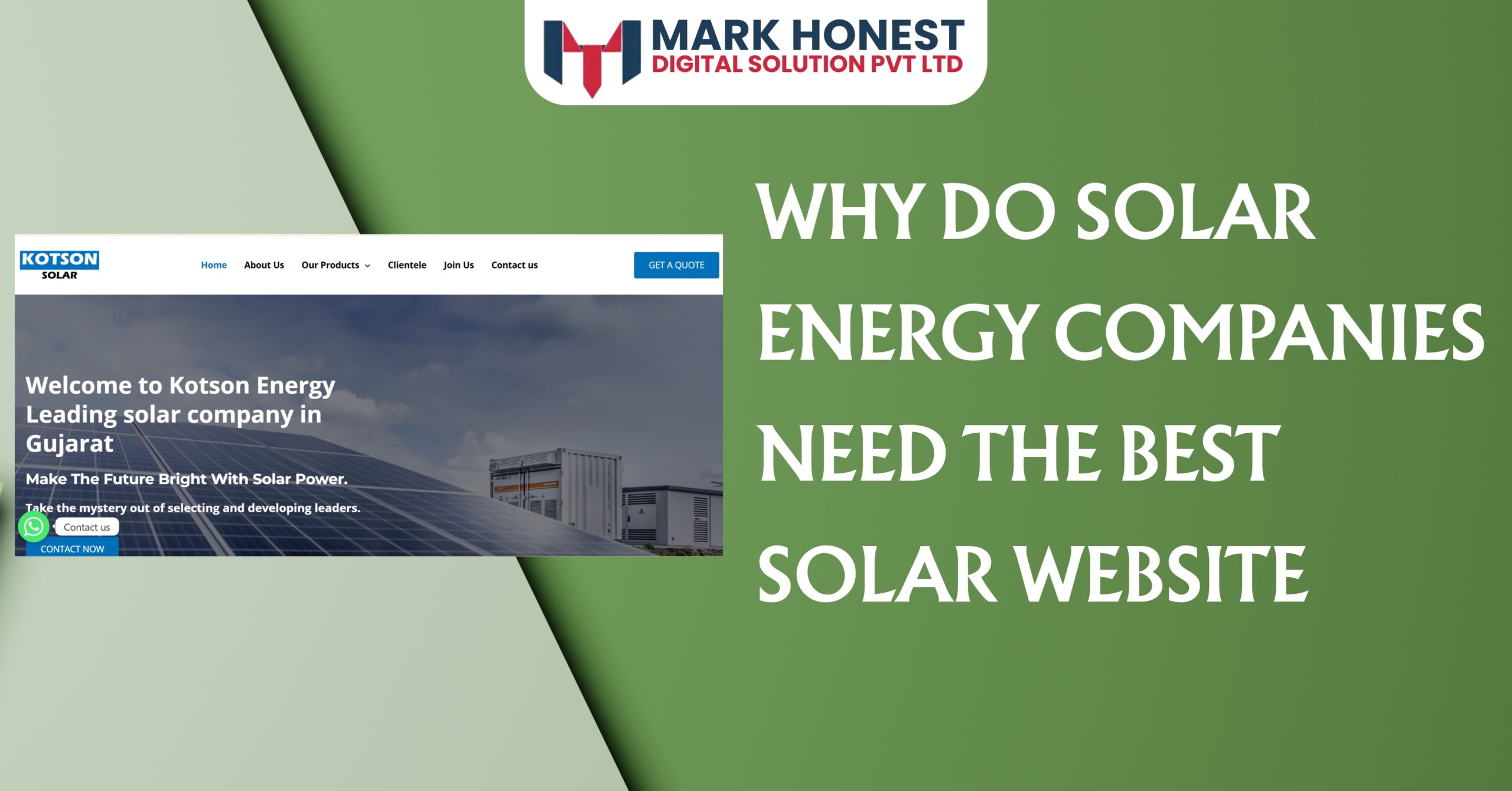 WHY DO SOLAR ENERGY COMPANIES NEED THE BEST SOLAR WEBSITE